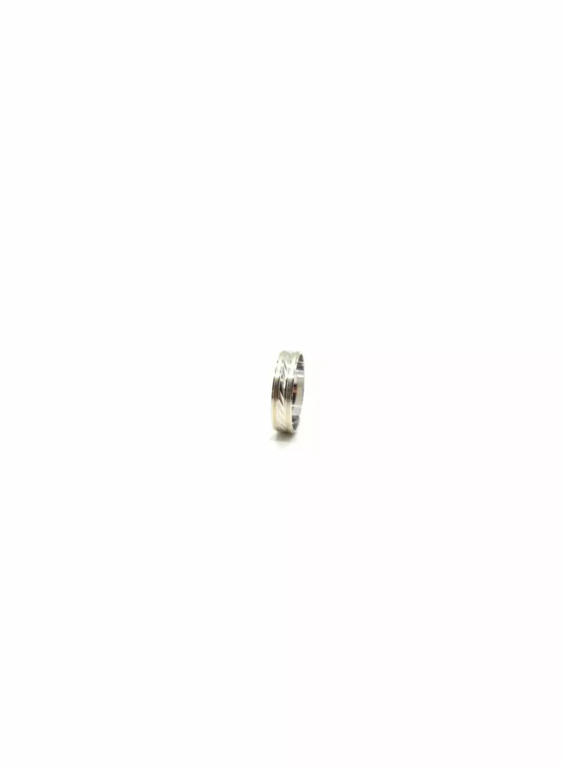 Hot Alianza brillo mate tallada bicolor 18k Alianzas De Oro | Anillos De Oro