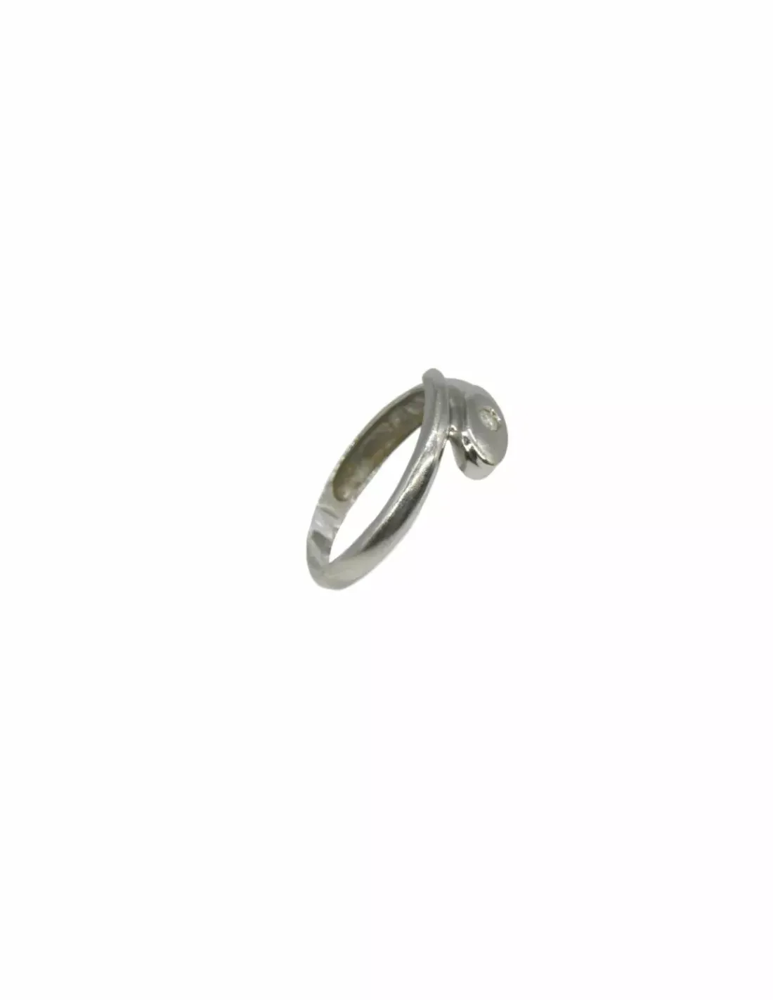 Flash Sale Anillo abrazo con diamante oro blanco 18k Anillos Con Brillantes | Anillos De Oro Blanco