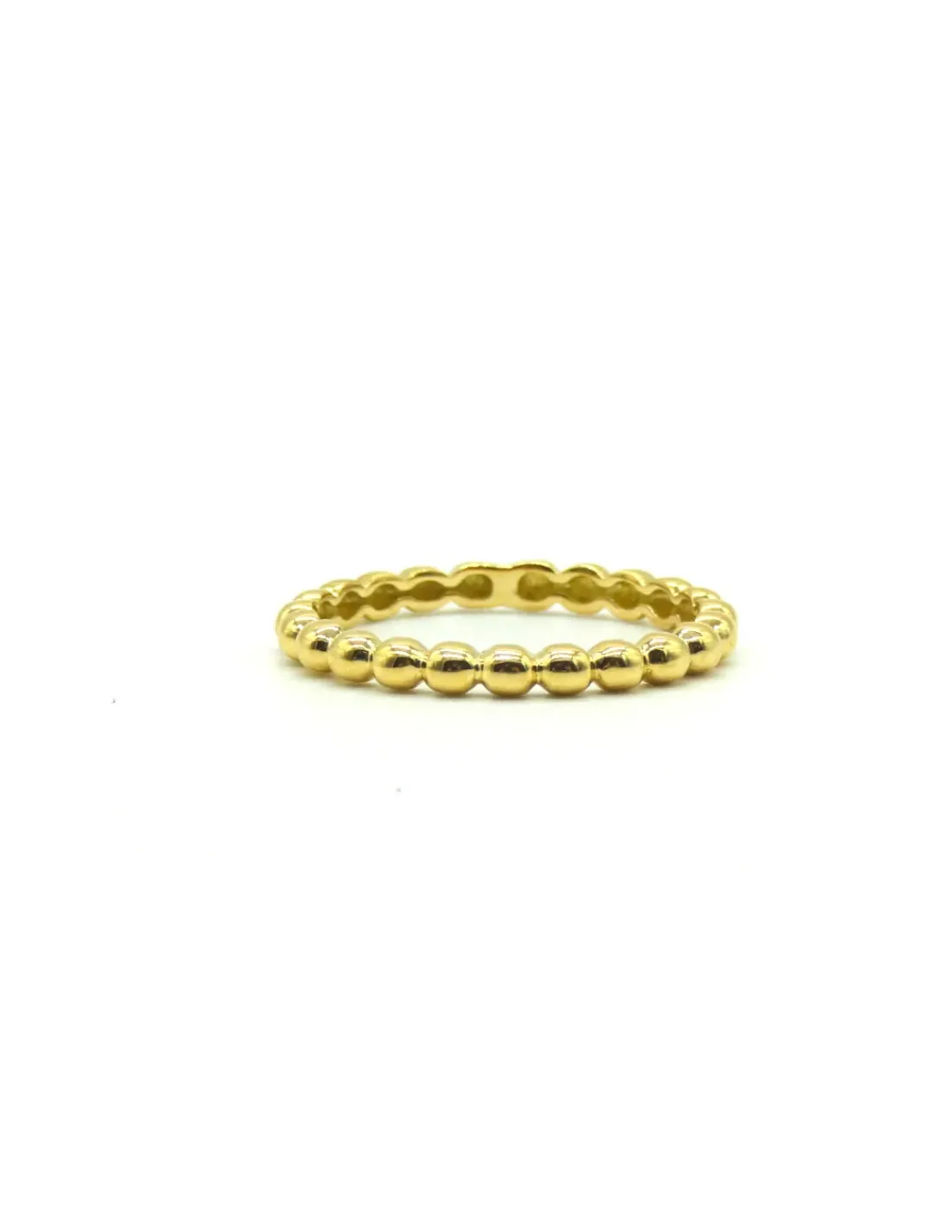 Shop Anillo aro bolitas oro amarillo 18K Anillos De Oro | Anillos