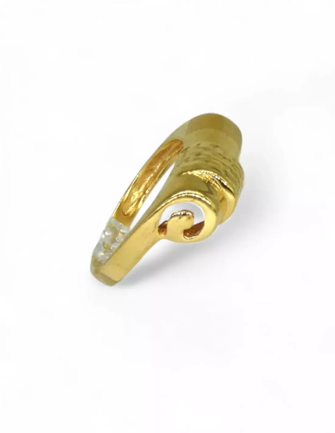 Cheap Anillo canuto con espiral oro 18k - T.14 Anillos De Oro | Anillos