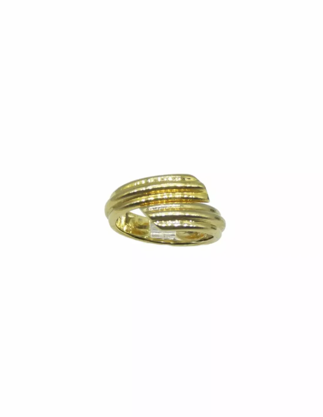 Flash Sale Anillo dos puntas abierto oro 18k - T.13 Anillos De Oro | Anillos