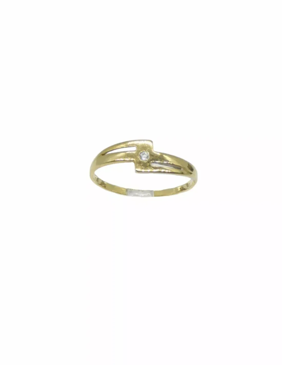 Sale Anillo fino circonita oro 18k - T.15 Anillos De Oro | Anillos