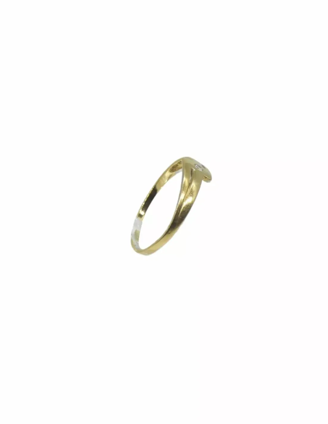 Sale Anillo fino circonita oro 18k - T.15 Anillos De Oro | Anillos