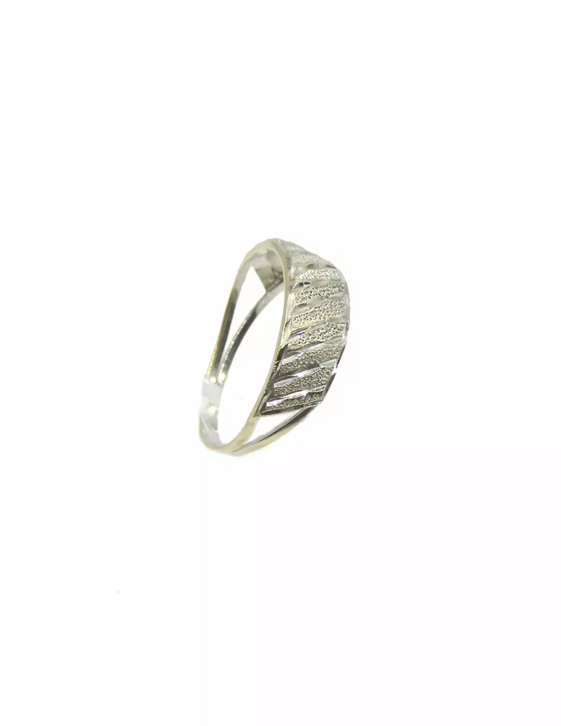 Store Anillo líneas oro blanco 18k - T.12 Anillos De Oro Blanco | Anillos