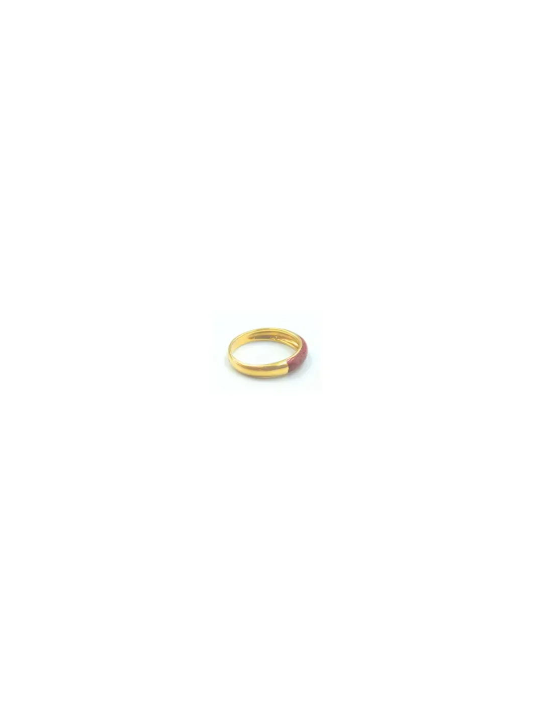 Flash Sale Anillo nácar rojo oro 18k - T.14 Especial Piedras Preciosas | Anillos De Oro