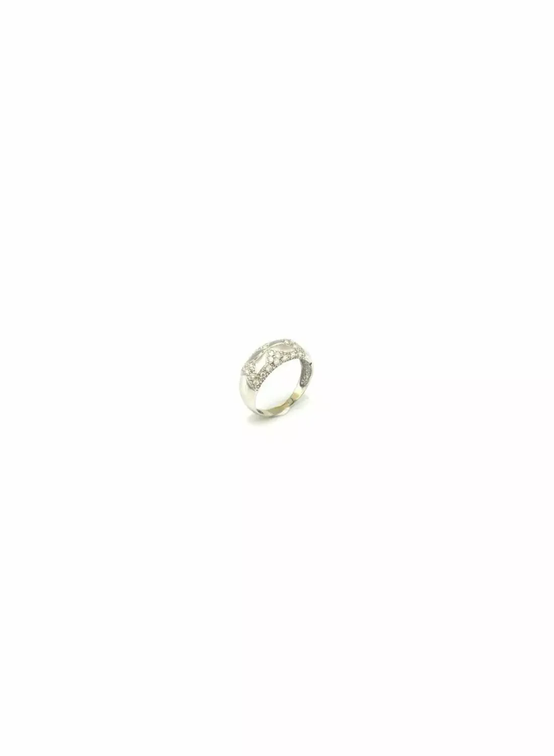 Hot Anillo oro blanco circonitas 18k - T.14 Anillos De Oro Blanco | Anillos