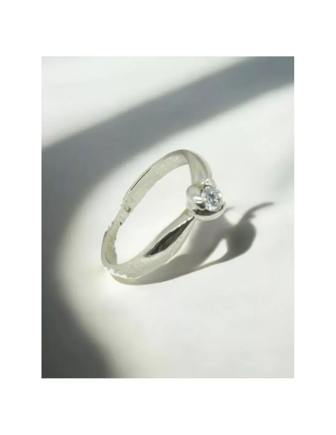 Store Anillo PLATINO 3 garras brillante 0.10ct - T.13 Platino | Anillos Con Brillantes