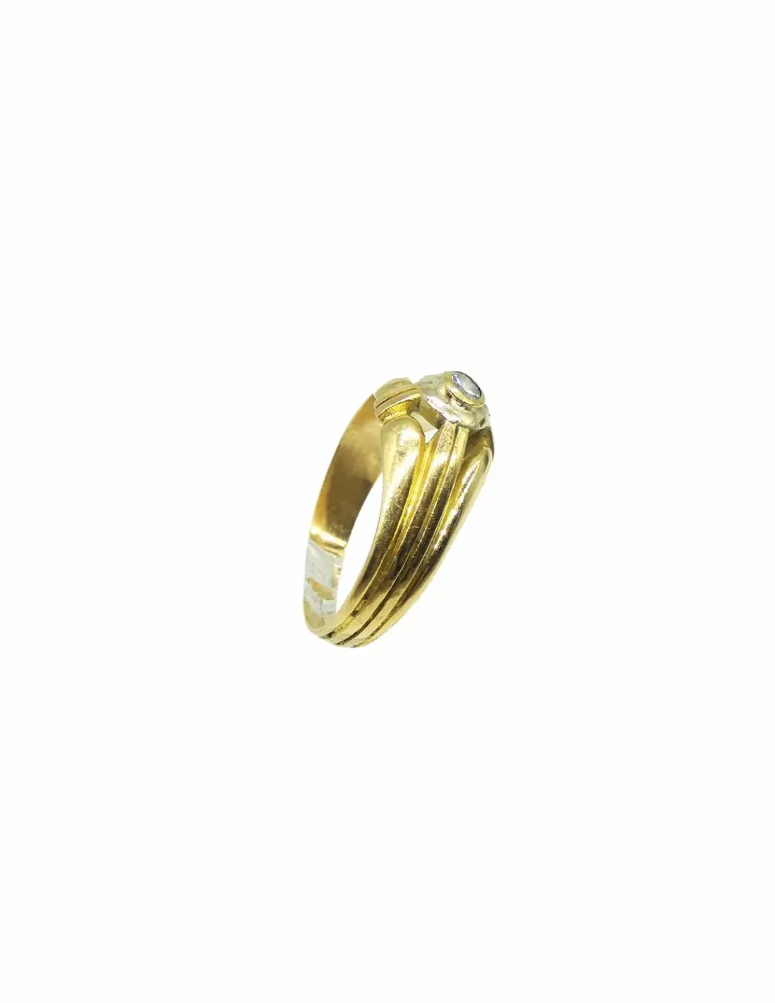 Best Anillo solitario con circonita oro 18k - T.18 - 5,5gr Anillos De Oro | Anillos