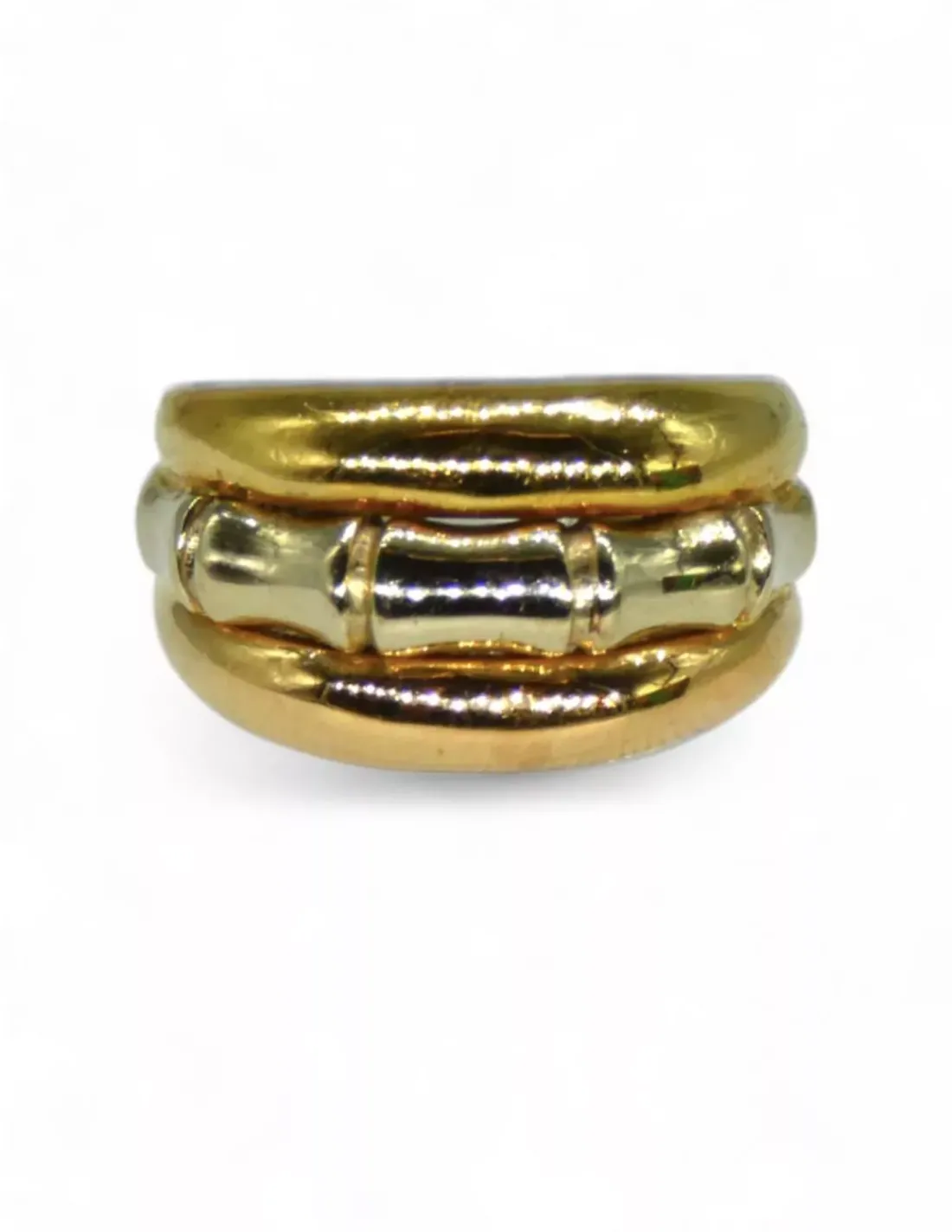 New Anillo triple oro tricolor oro 18k - T.17 Anillos De Oro | Anillos