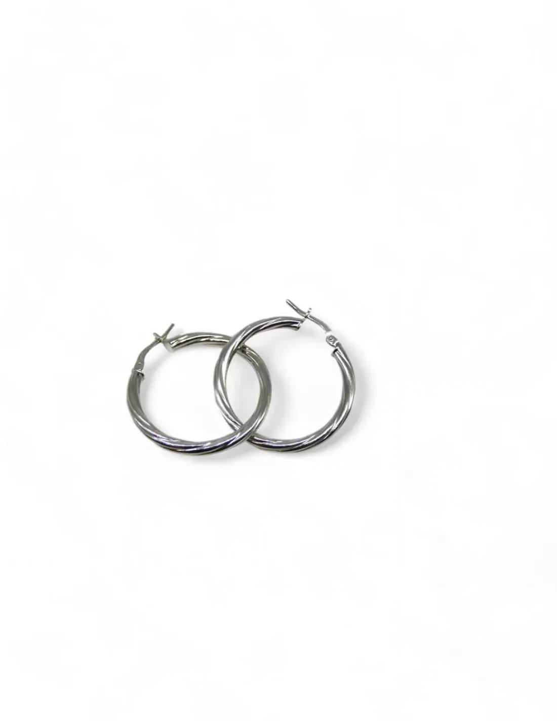 Hot Aro tubo rizado 3x25mm plata 925 Aros De Plata | Aros De Oro