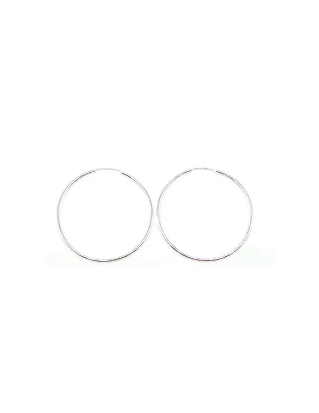 Online Aros plata de Ley - 50 x 2mm Aros De Plata