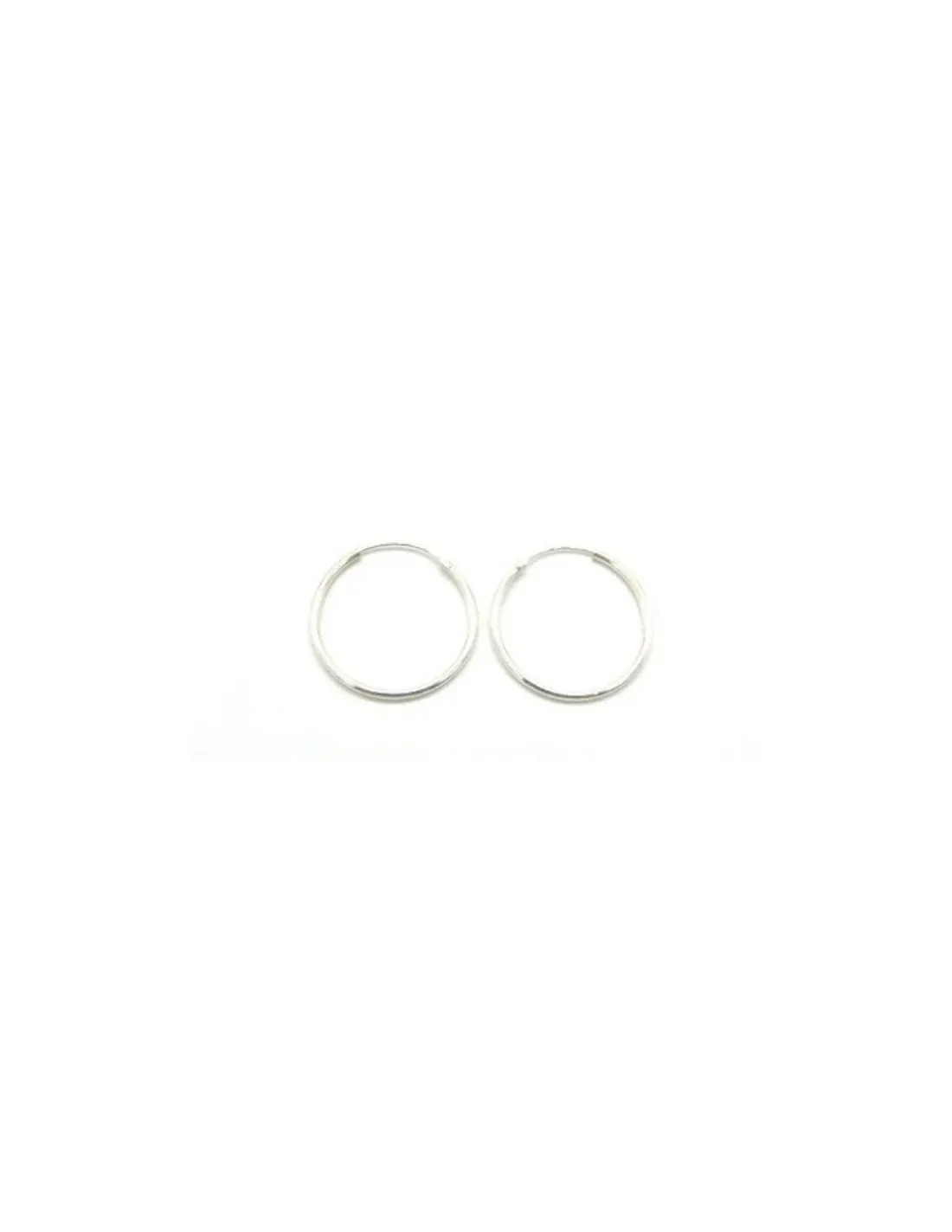 Sale Aros tubo plata 38x2 mm Aros De Plata