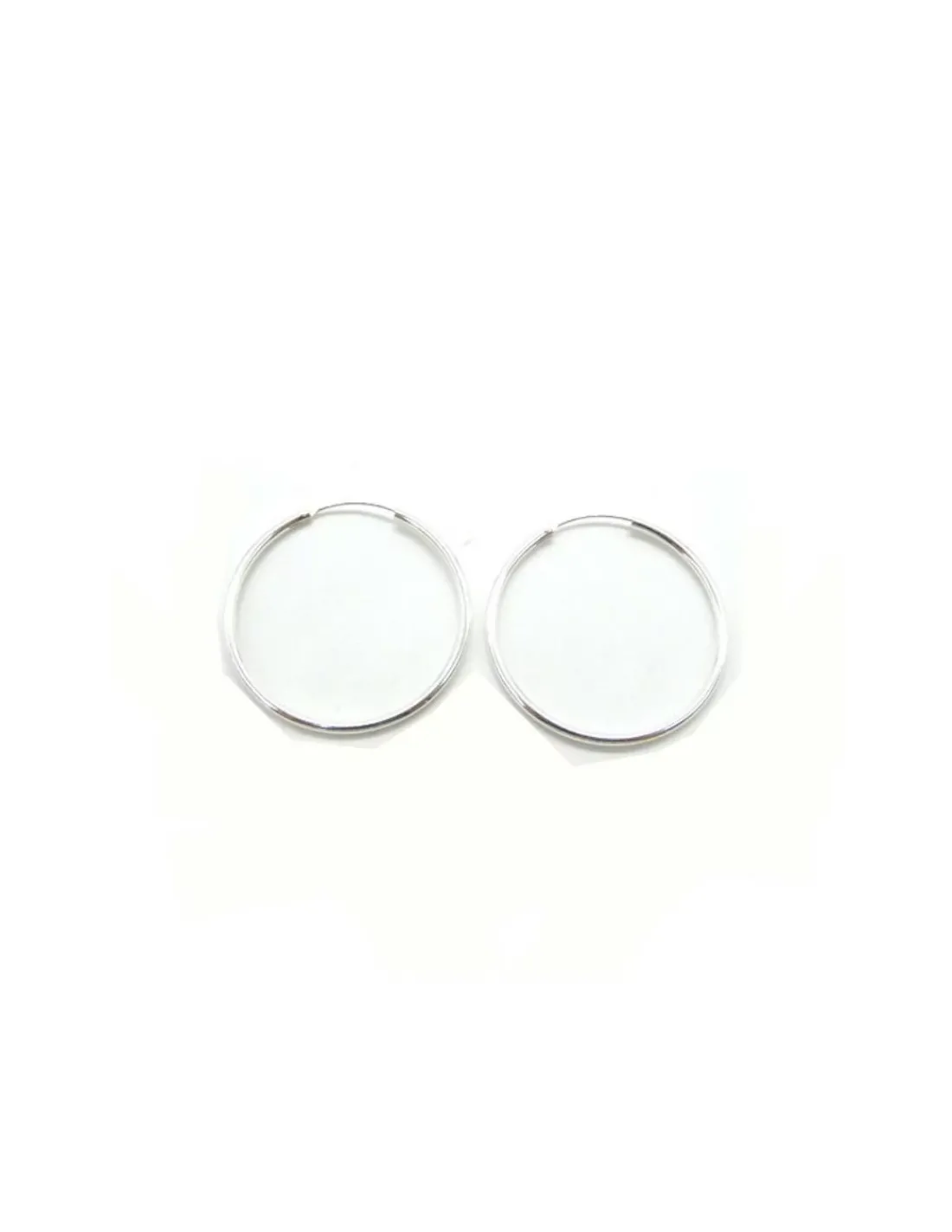 Cheap Aros tubo plata 28x2 mm Aros De Plata