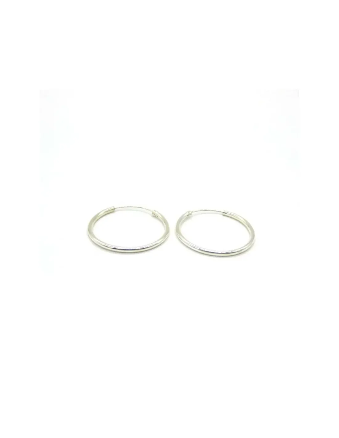 Sale Aros tubo plata 38x2 mm Aros De Plata