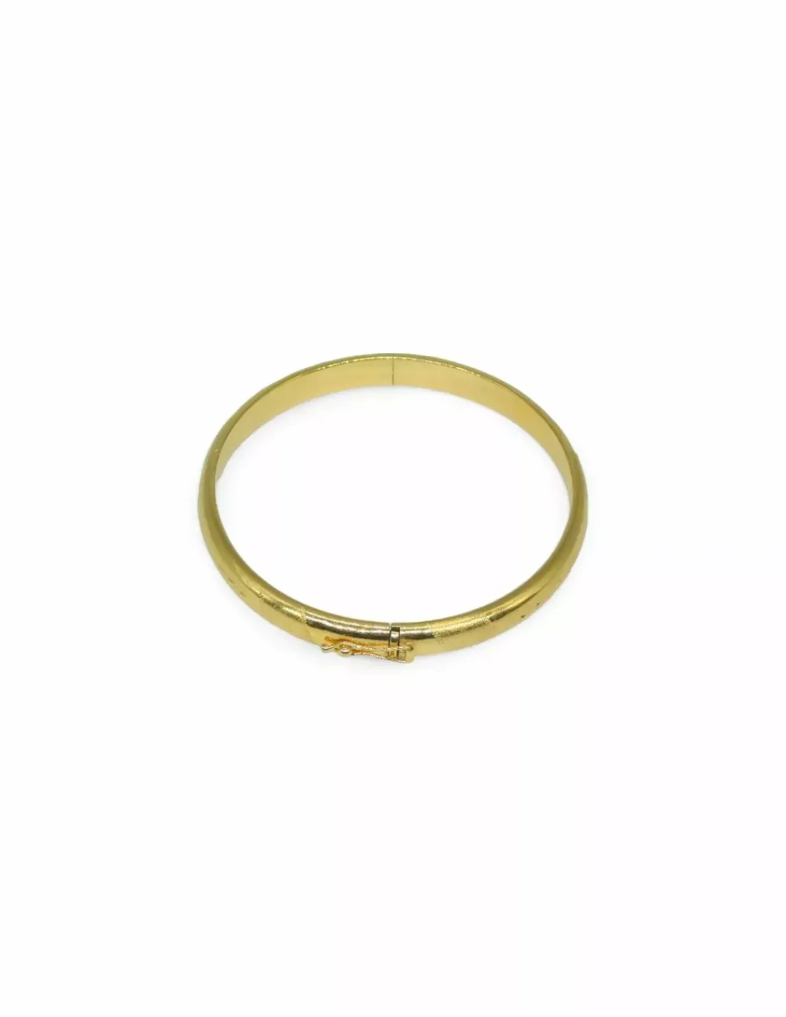 Shop Caña labrada oro 18k - 6.2cm Cañas | Pulseras De Plata