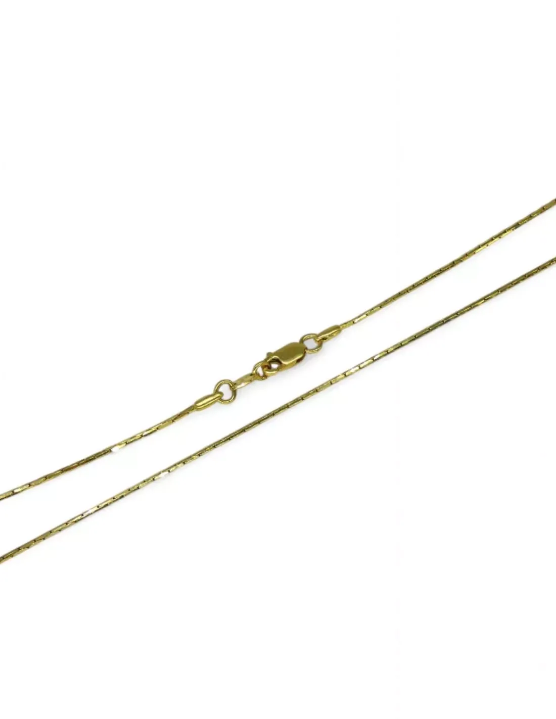 Online Cadena cola de ratón oro 18k - 45cm Cordones De Oro