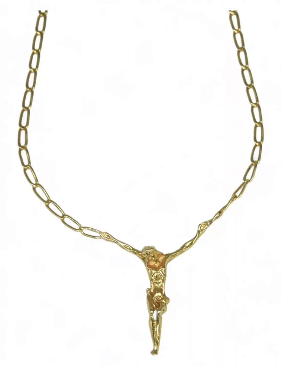 Flash Sale Cadena Cristo Dalí oro 18k - 53cm Cadenas De Oro