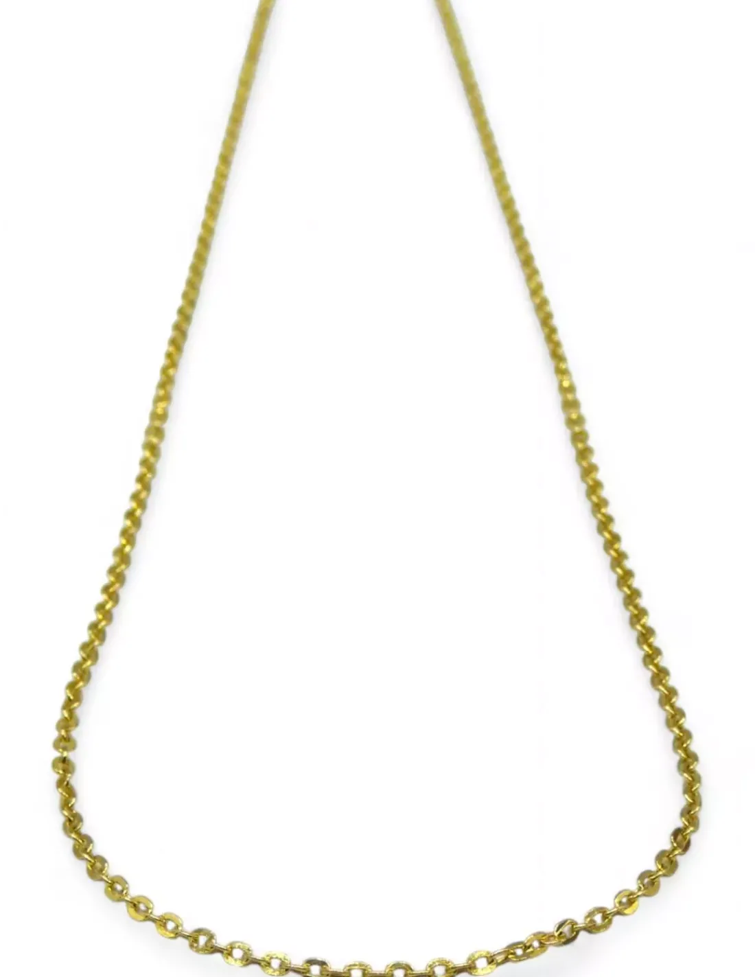 Shop Cadena eslabón seguros oro 18k - 54cm Cadenas De Oro