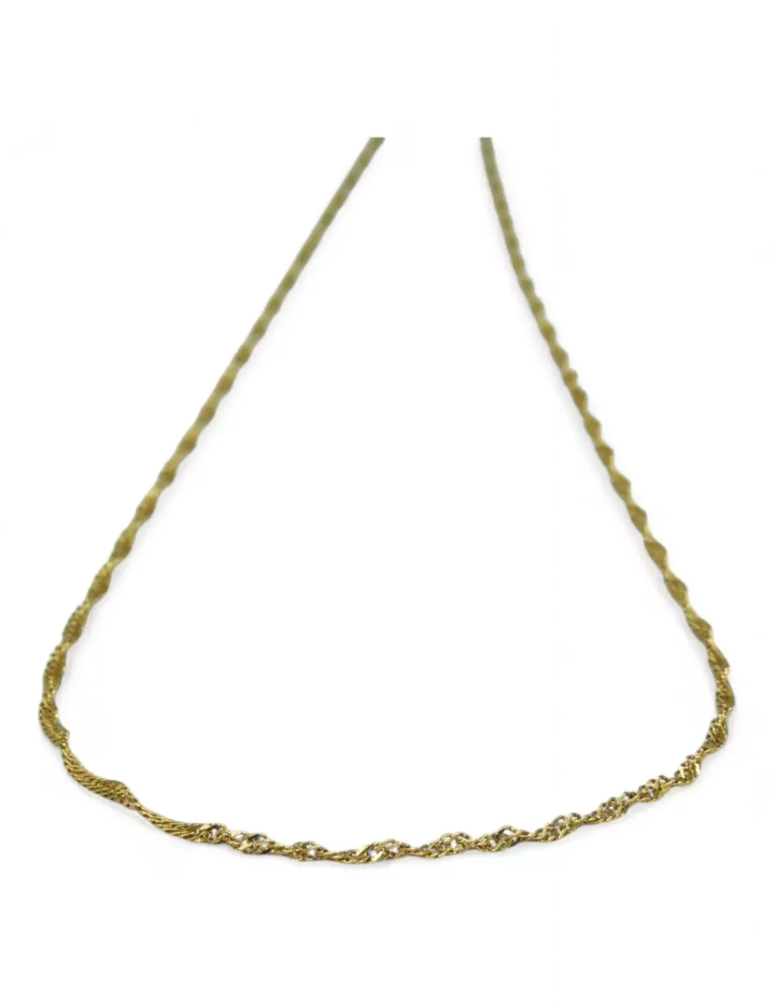 Shop Cadena Singapur oro 18k - 50cm Cadenas De Oro