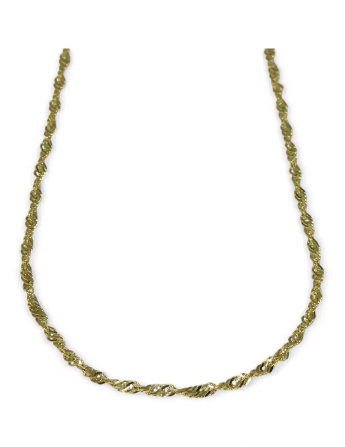 Sale Cadena Singapur oro 18k - 50cm Cadenas De Oro