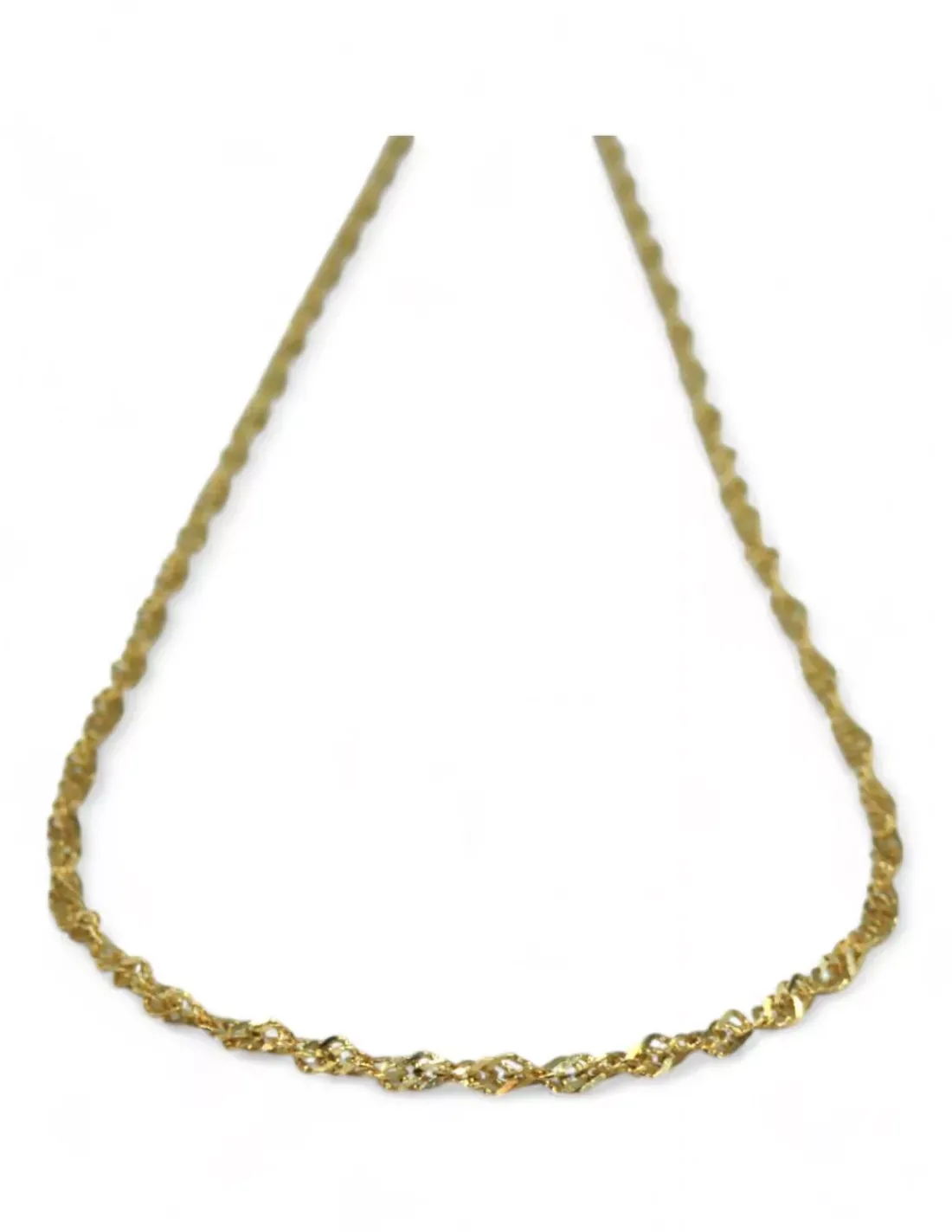 New Cadena Singapur oro 18k - 45cm - 4,3gr Cadenas De Oro