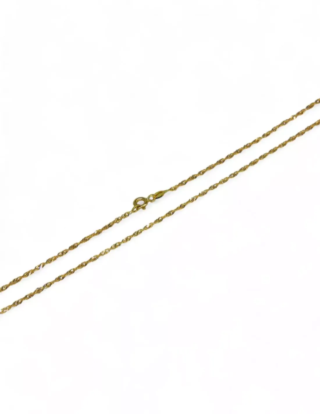 Clearance Cadena Singapur oro 18k - 44x0.1cm Cadenas De Oro