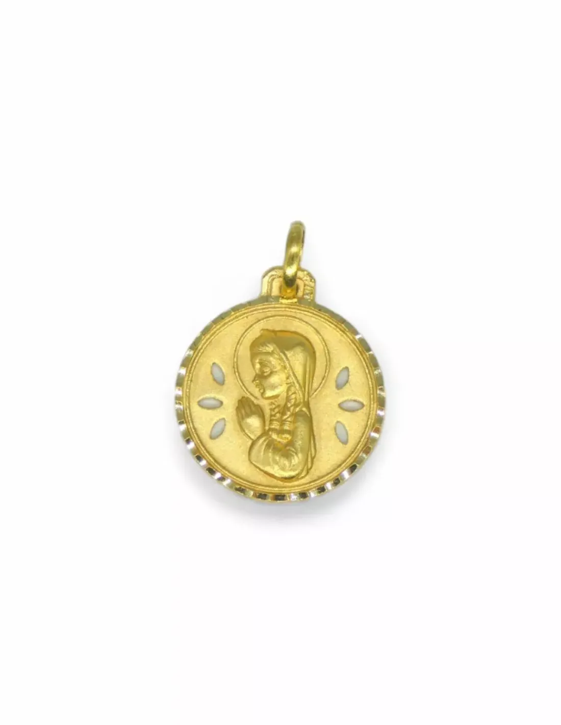 Online Colgante de la Virgen niña oro 18k Medalla Para Bebé | Medalla De La Virgen