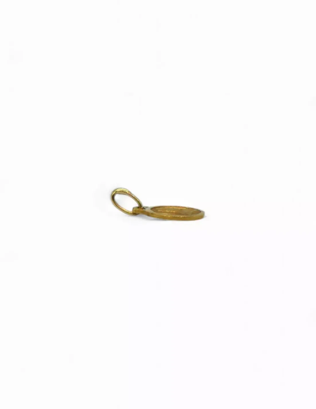 Online Colgante medalla escapulario lenteja oro 18k -0,8cm Colgante De Cristo