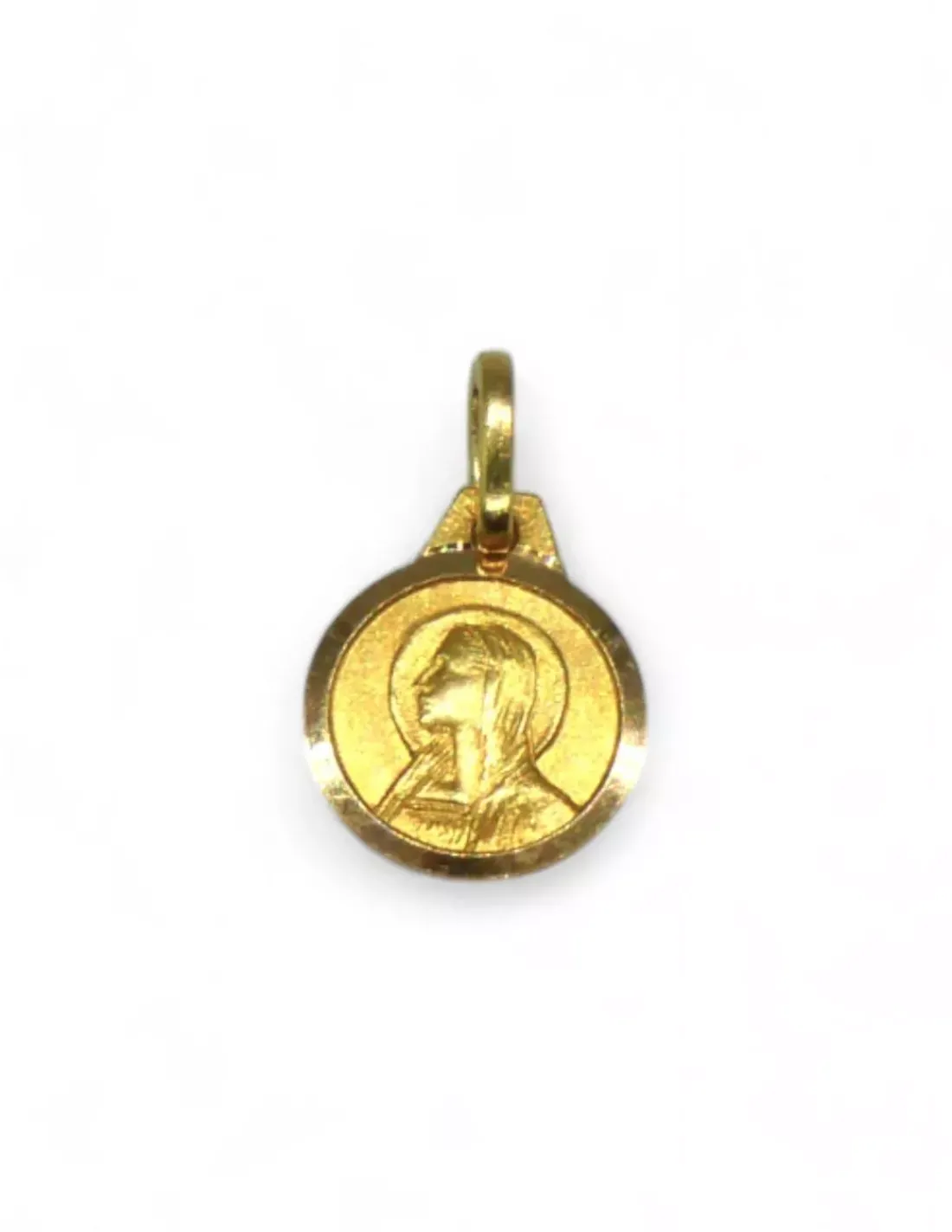 Cheap Colgante medalla lenteja Jesús oro 18k Colgante De Cristo