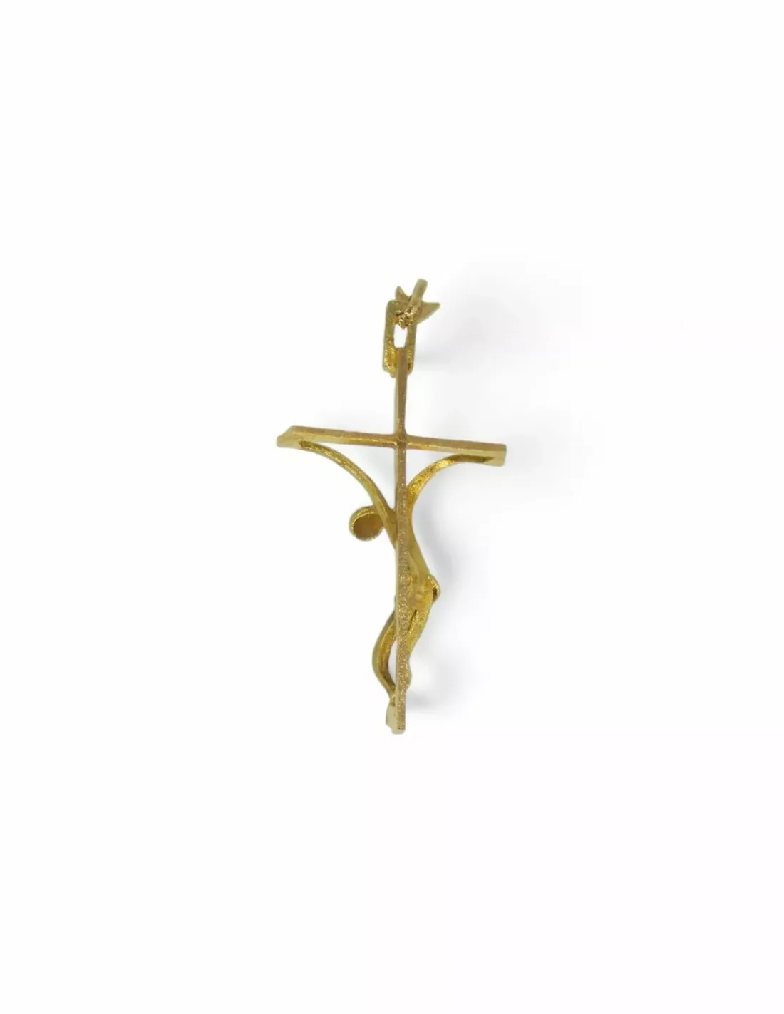 Sale Crucifijo con Cristo en relieve oro 18k - 4cm Crucifijo