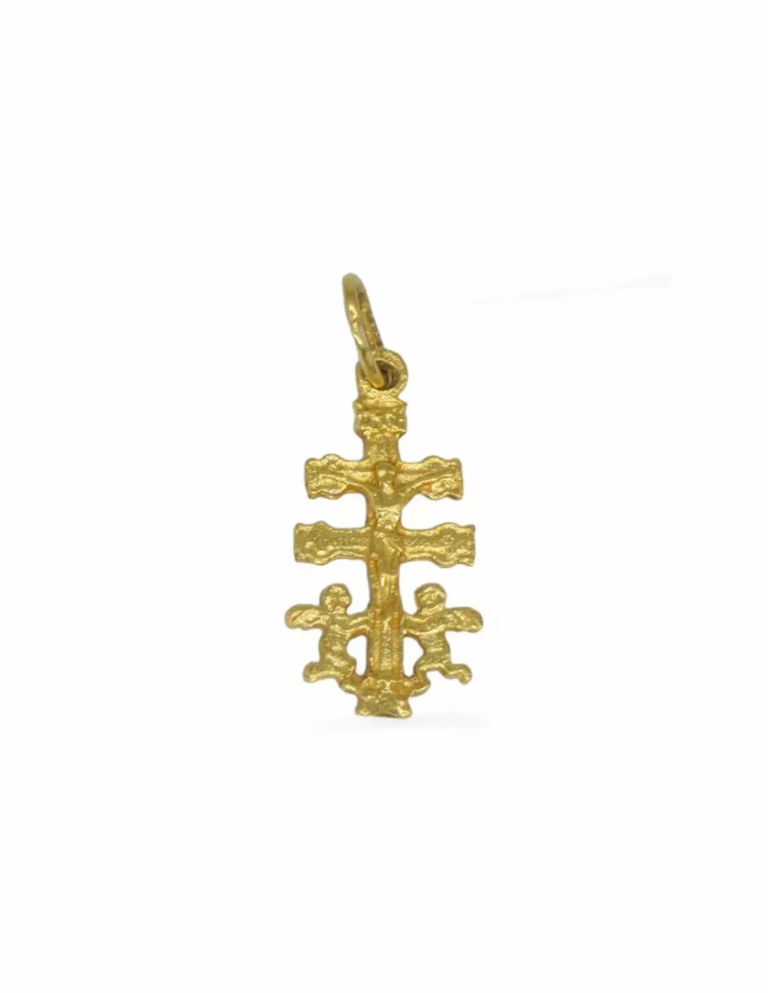 Store Cruz Caravaca en oro 18k - 2cm Cruz Caravaca