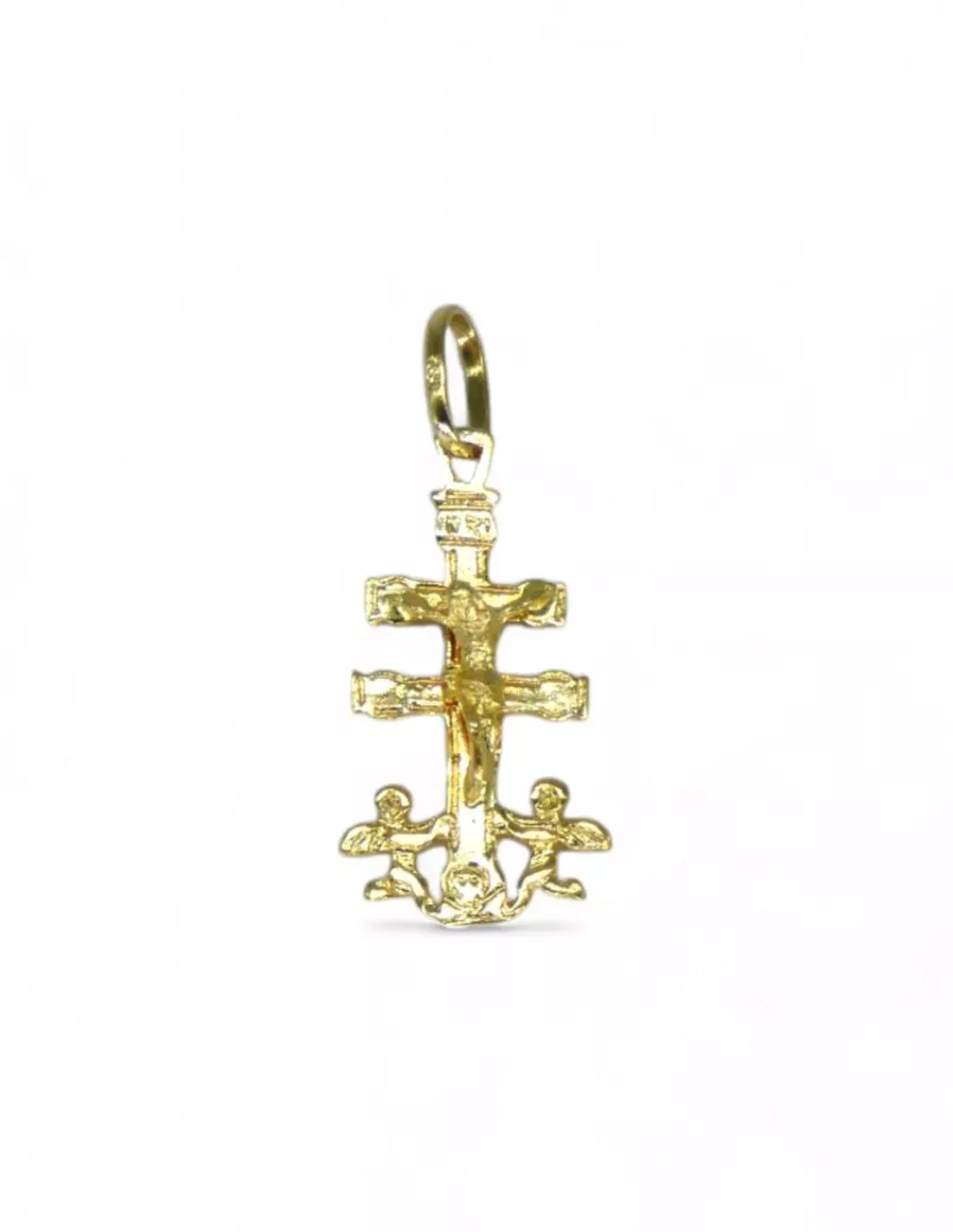 Store Cruz de Caravaca oro 18k - 3cm Cruz Caravaca