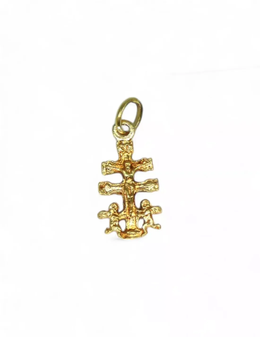 Outlet Cruz de Caravaca oro 18k - 2.4cm Cruz Caravaca