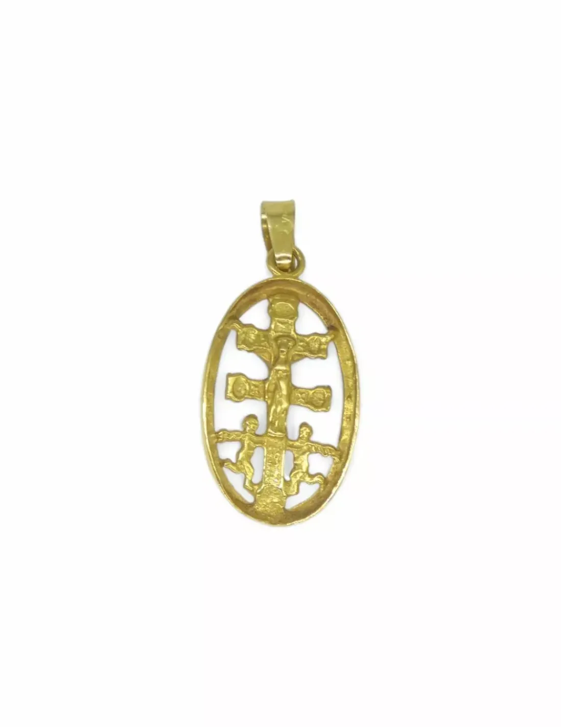 Flash Sale Cruz de Caravaca oro 18k - 2.2cm Cruz Caravaca