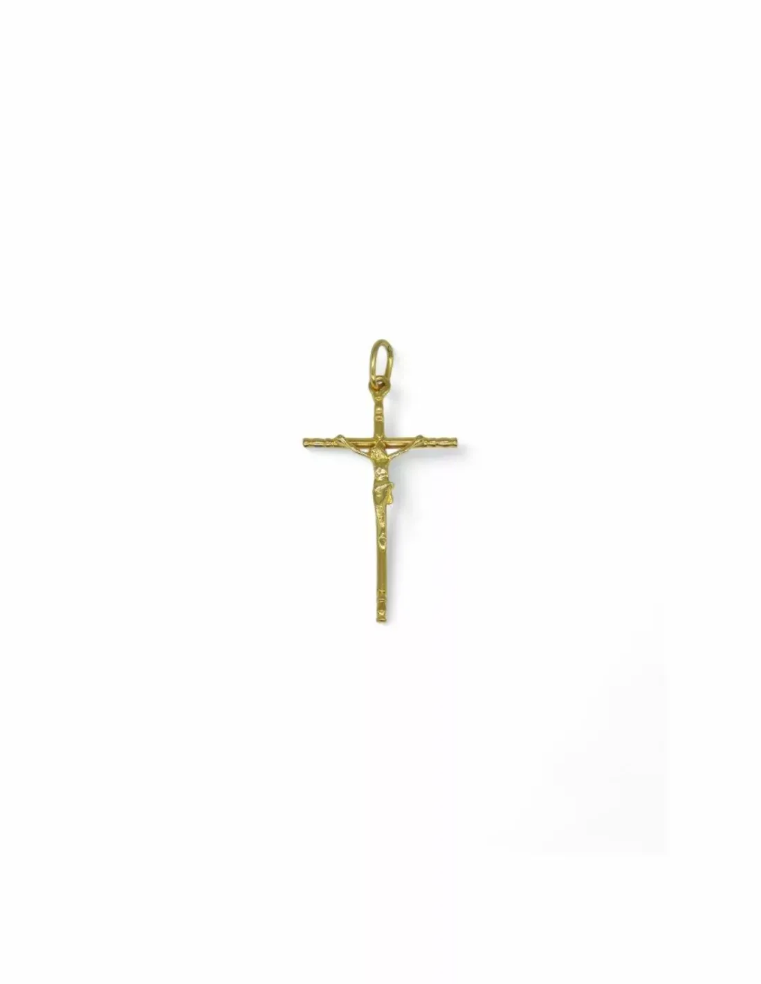 Flash Sale Cruz fina Cristo oro 18k Crucifijo