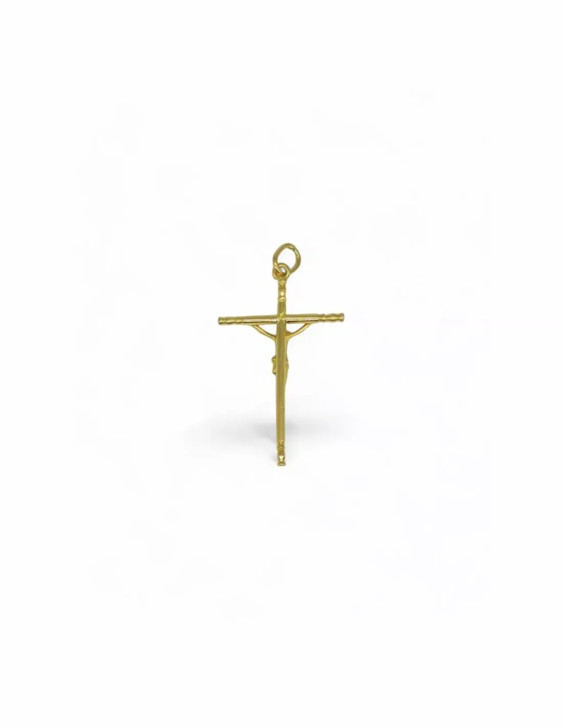 Flash Sale Cruz fina Cristo oro 18k Crucifijo