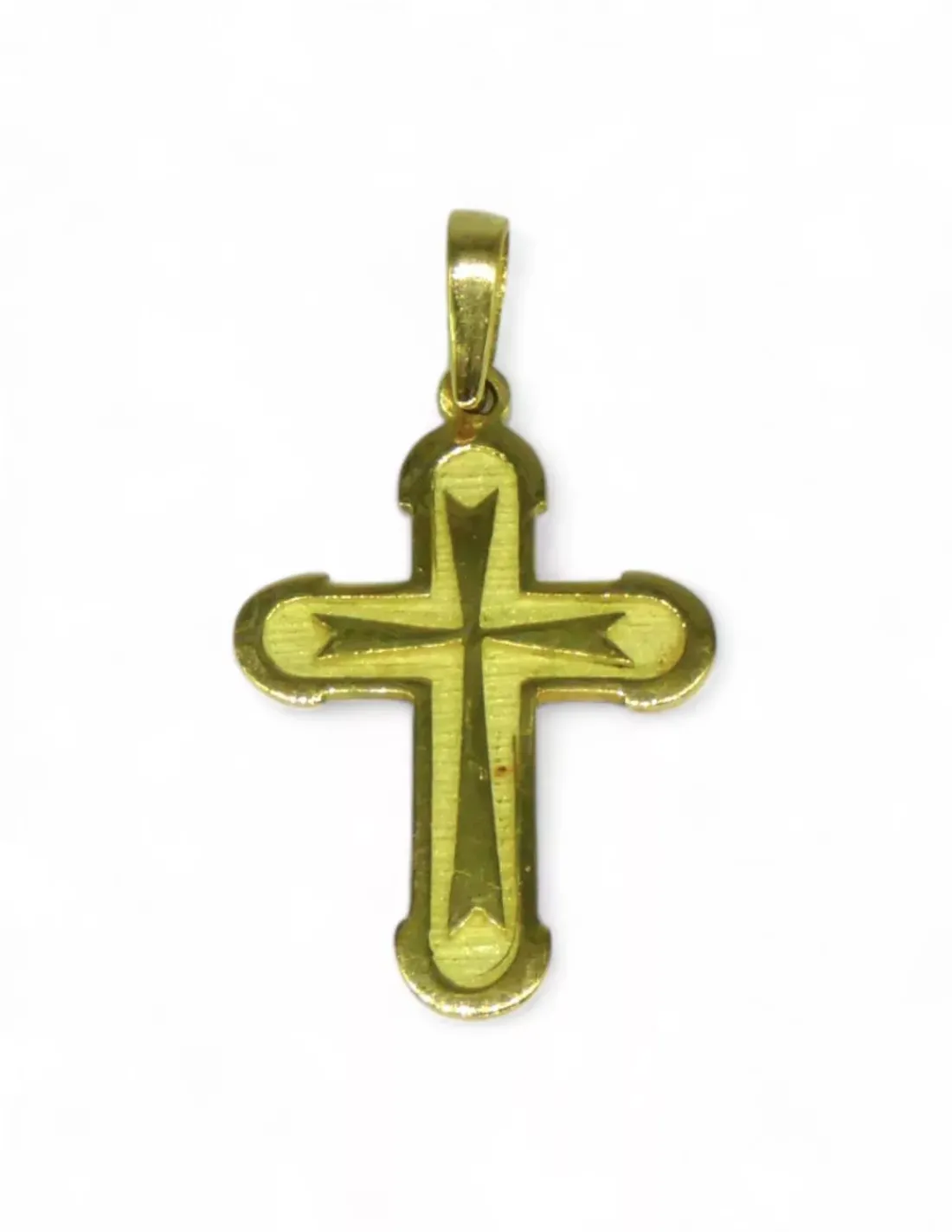 Fashion Cruz resarcelada oro 18k Cruces Especiales