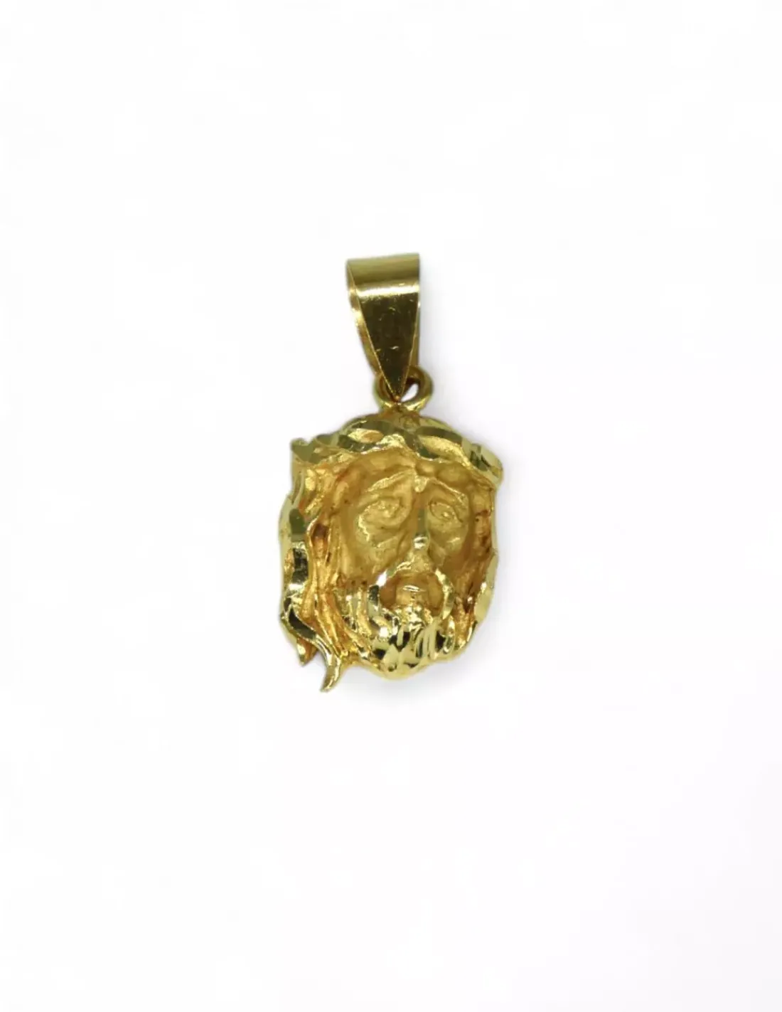 Best Sale Dije cabeza de cristo oro 18k - 2,5cm Colgante De Cristo