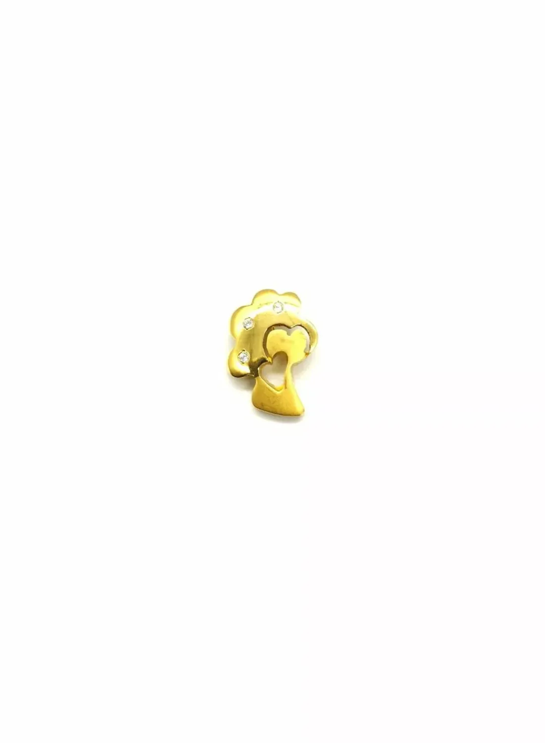 Flash Sale Dije árbol corazón oro 18k Colgante De Árbol De La Vida | Colgante De Corazones