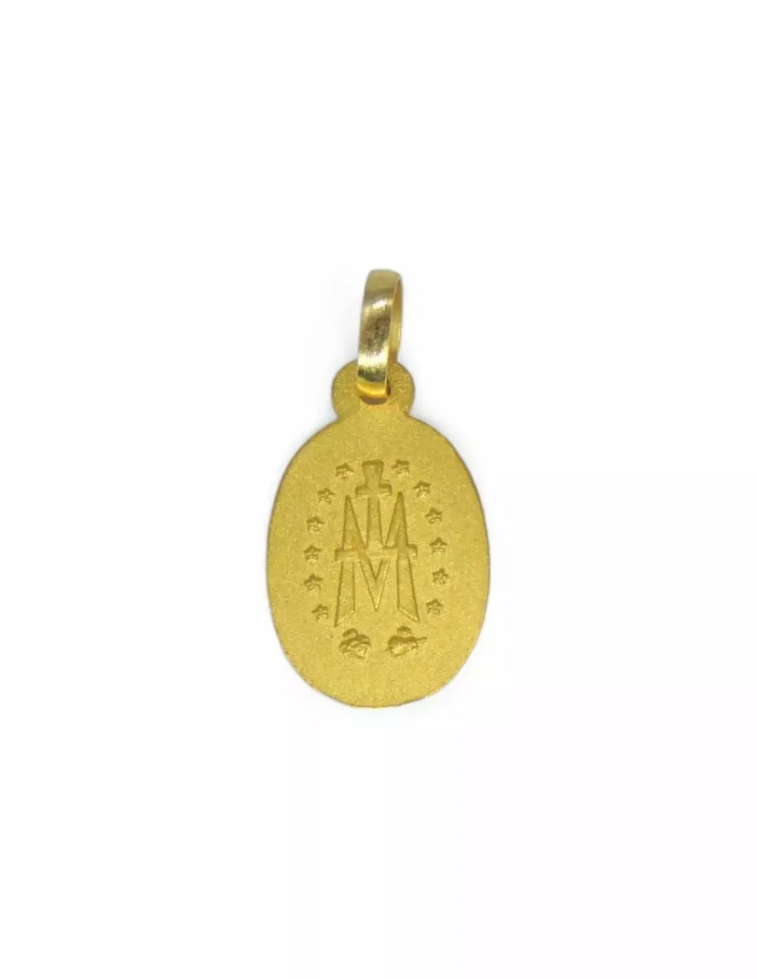 Store Medalla Virgen Milagrosa oro 18k - 1cm Medalla De La Virgen | Colgante Con La Virgen