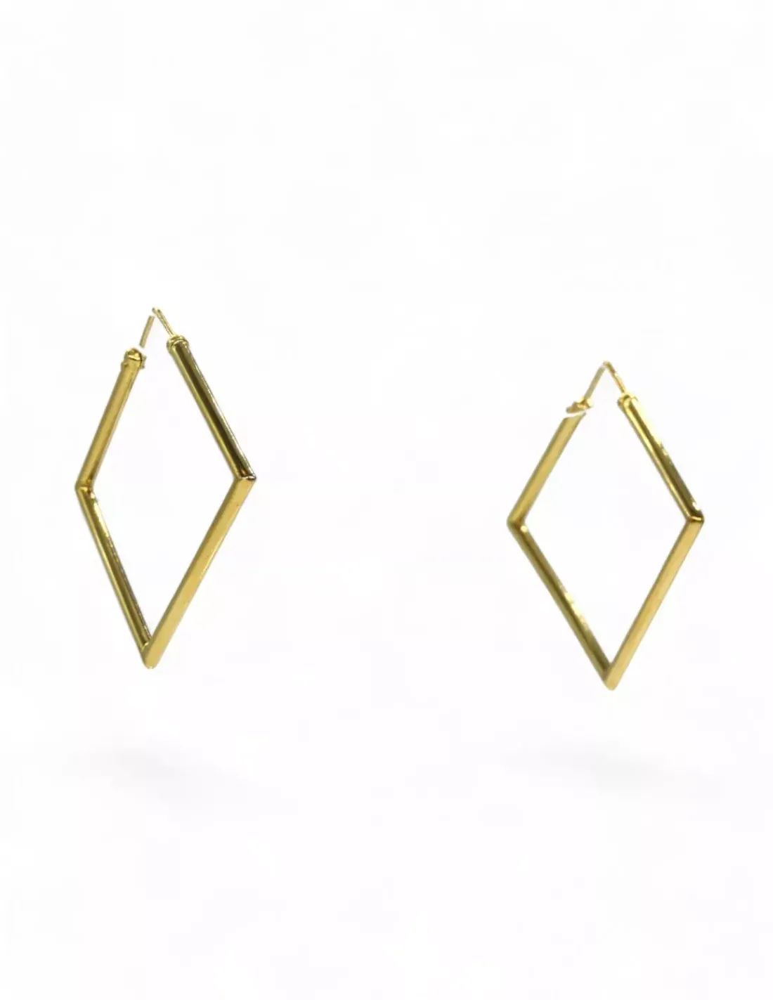 Store Pendientes aro cuadrados oro 18k Aros De Oro