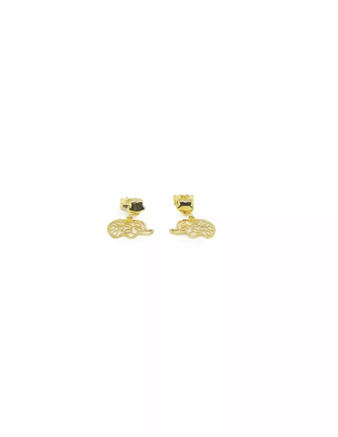 Discount Pendientes colgantes elefantes calados oro 18k Pendientes De Oro