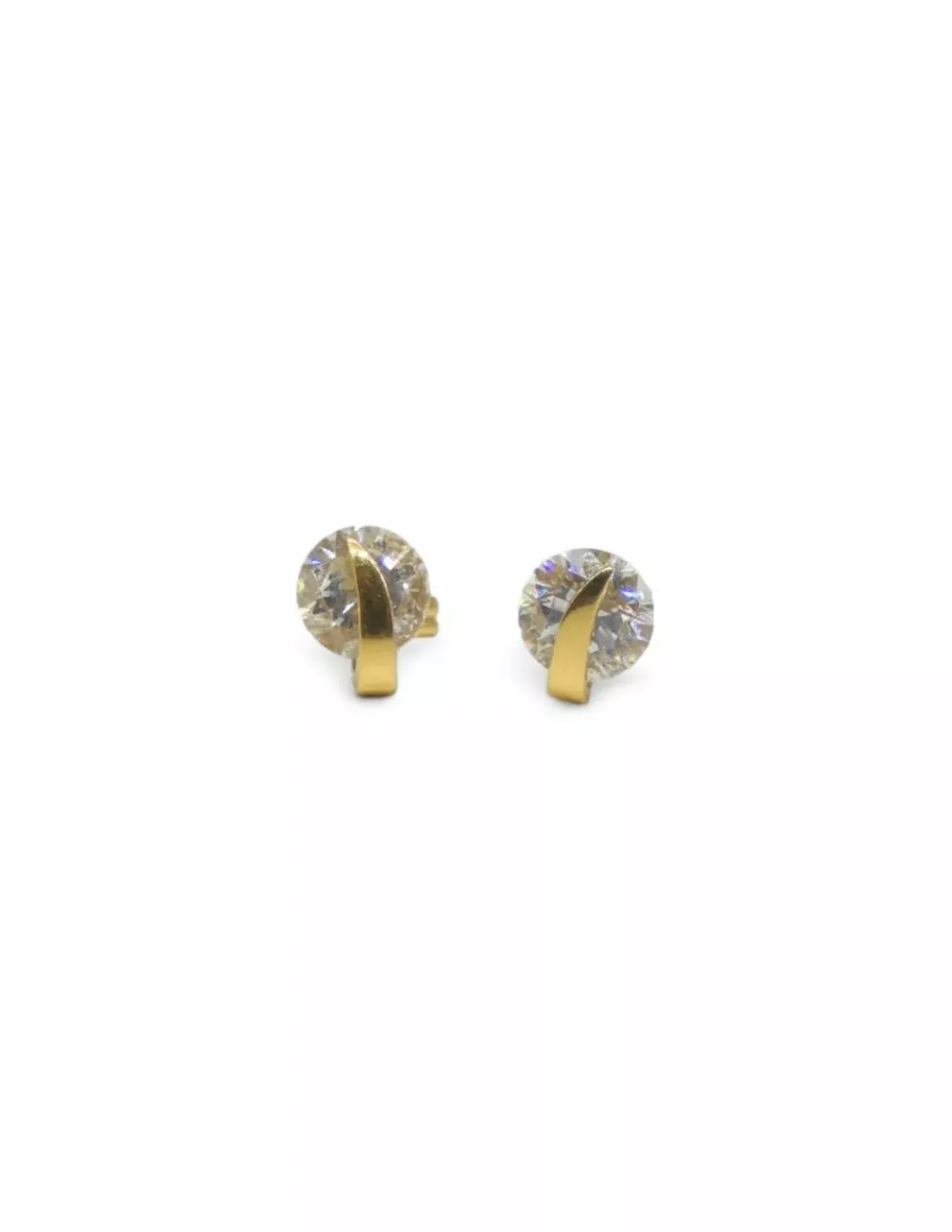 Cheap Pendientes con circonita oro 18k Pendientes De Oro