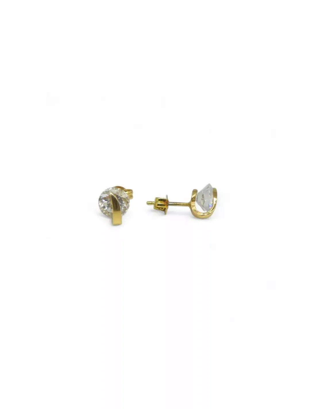 Cheap Pendientes con circonita oro 18k Pendientes De Oro