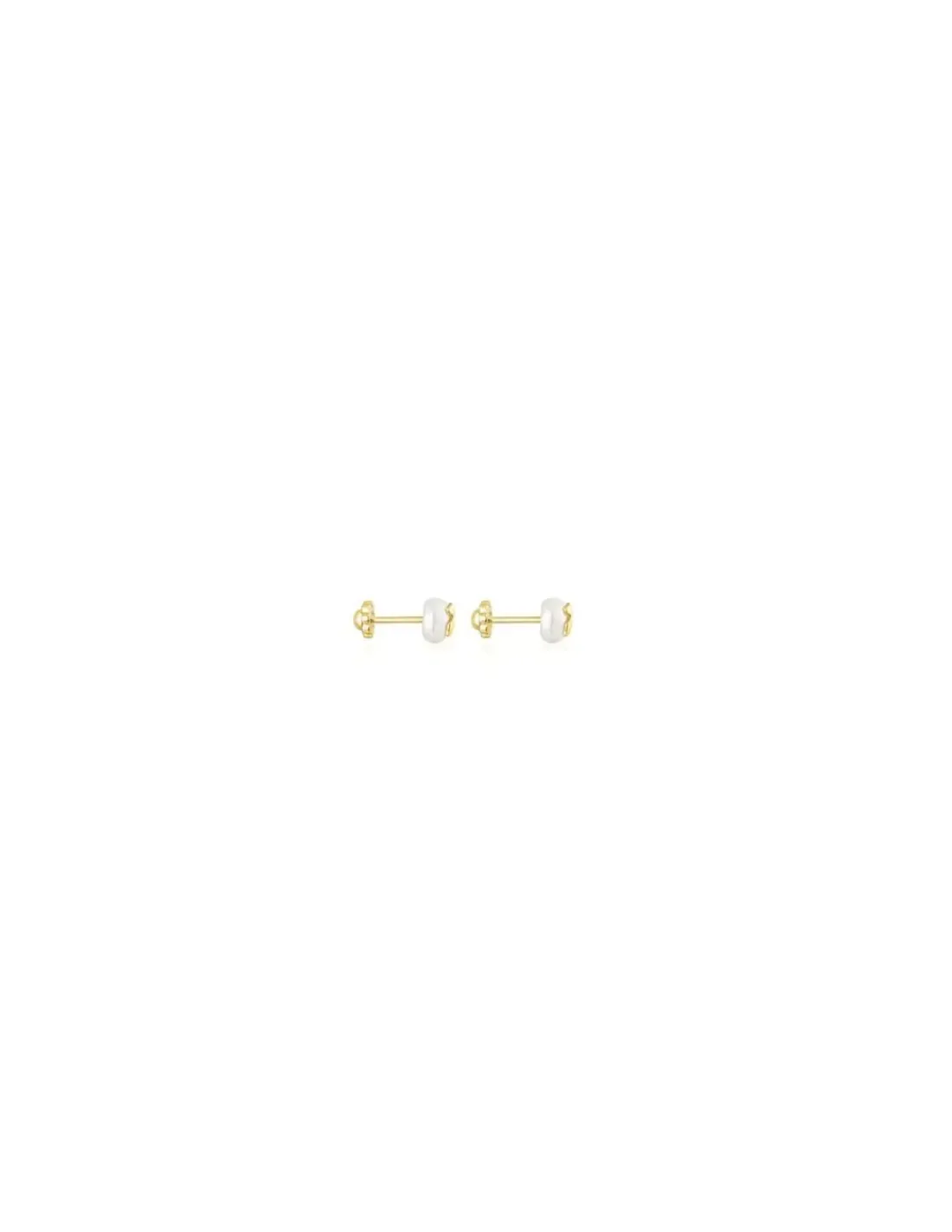 Flash Sale Pendientes de oro y perla motivo oso Baby TOUS oro 18k Pendientes De Oro