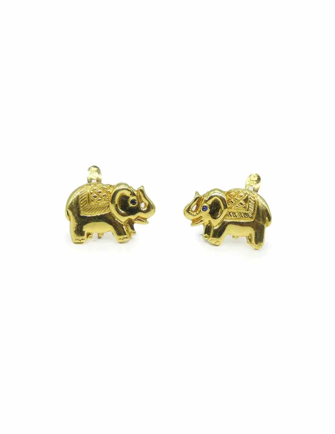 Outlet Pendientes elefantes oro 18k Pendientes De Oro