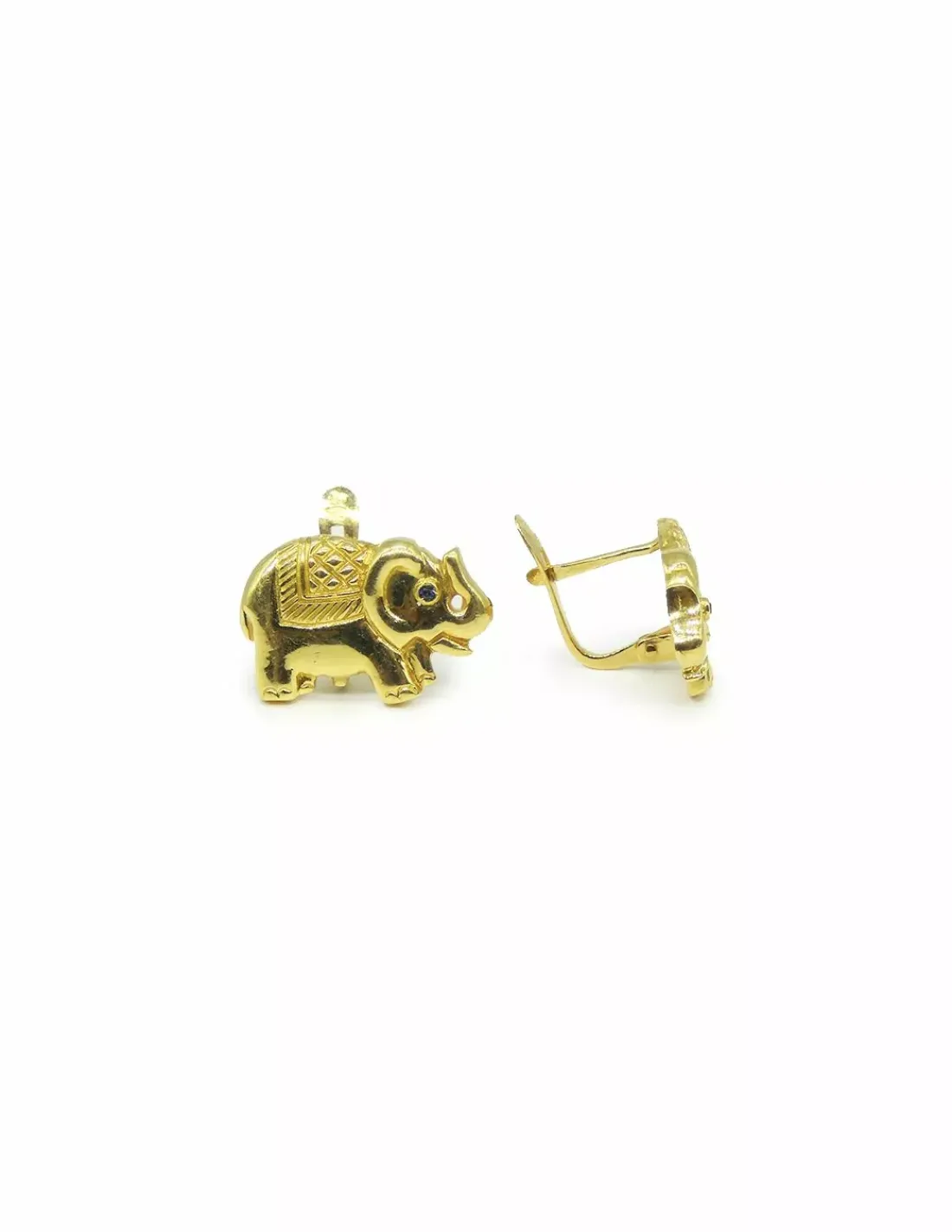 Outlet Pendientes elefantes oro 18k Pendientes De Oro