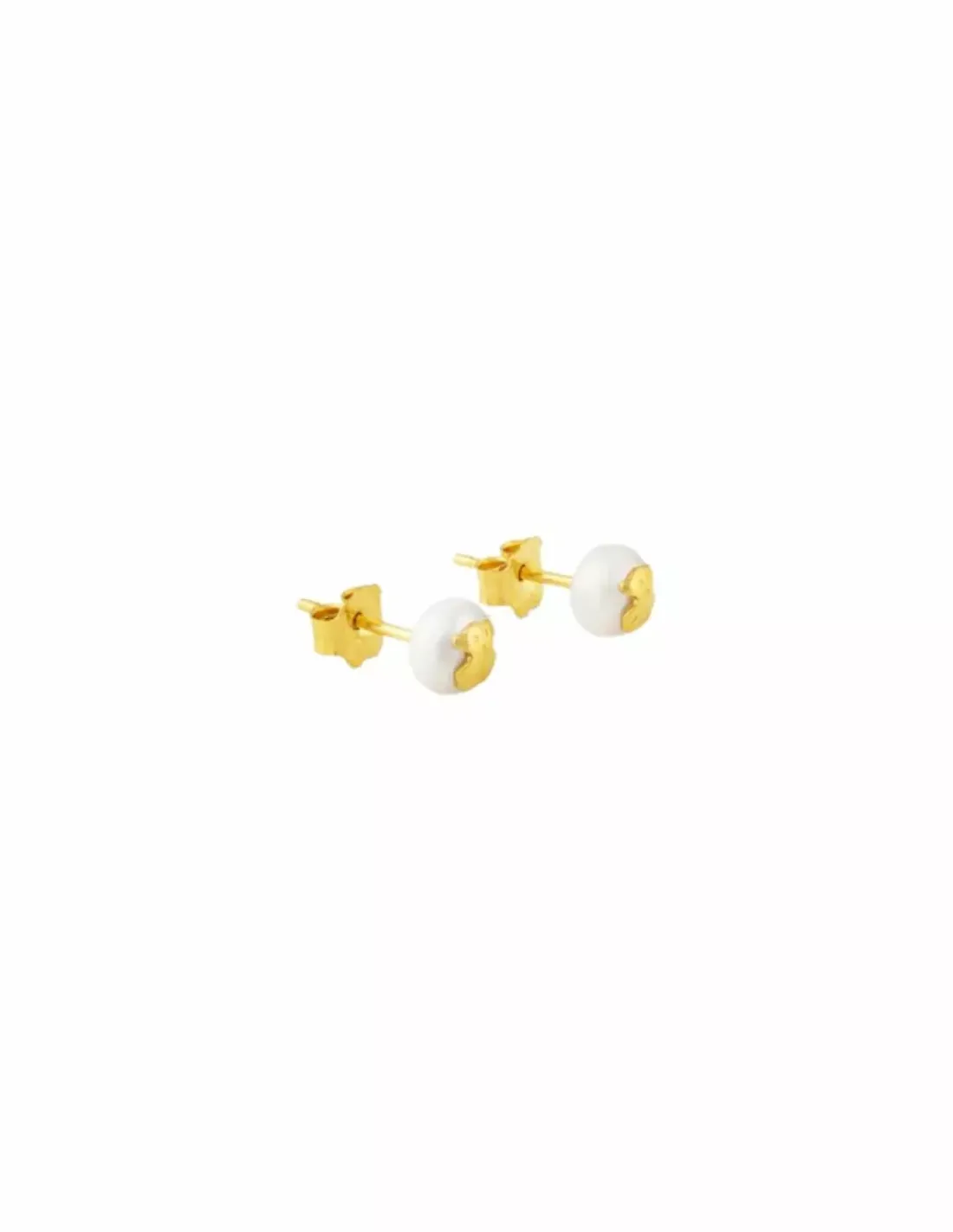 Store Pendientes en oro y perla cultivada Bear TOUS Pendientes De Oro