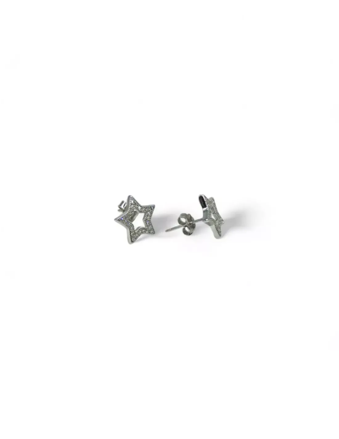 Cheap Pendientes estrella circonitas plata 925 Pendientes De Plata