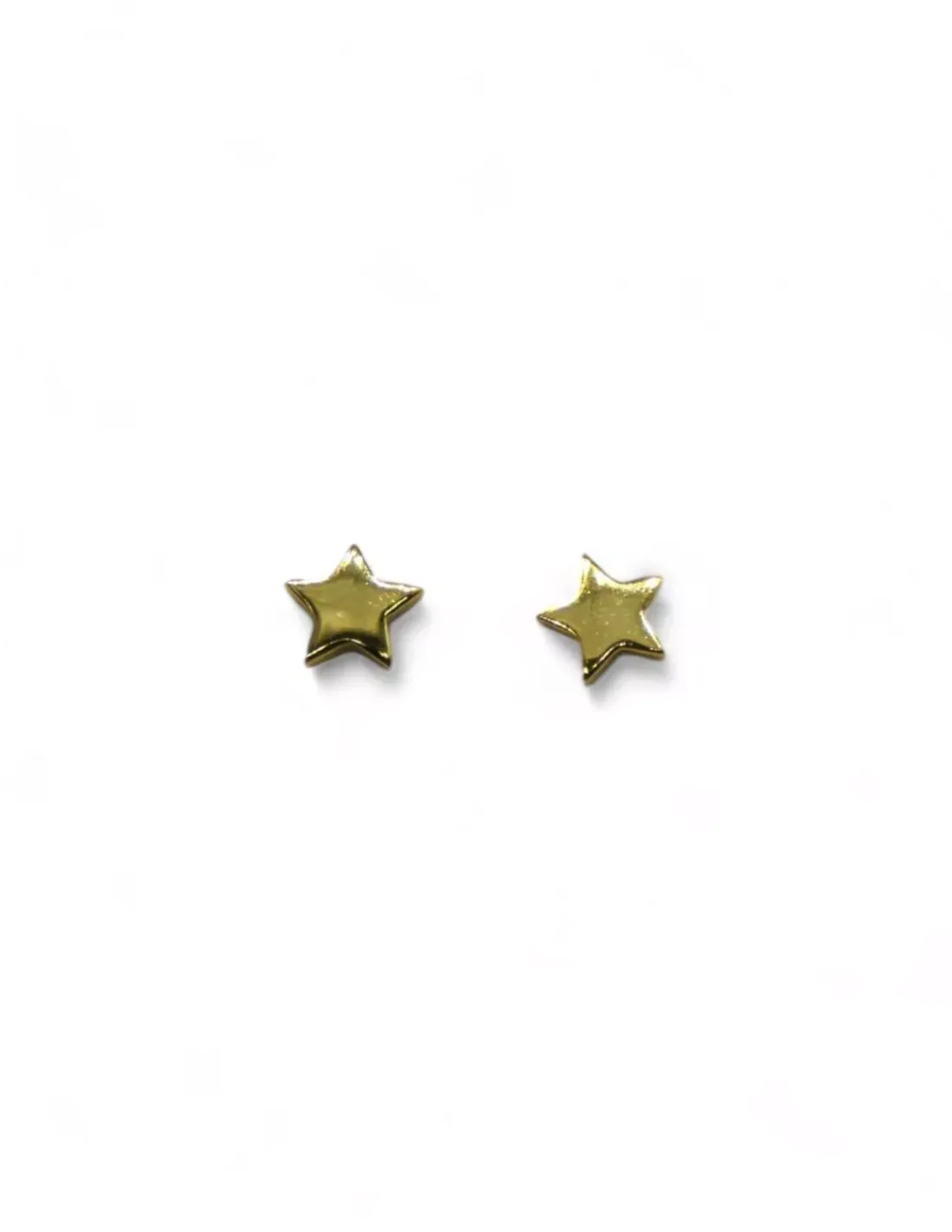 Online Pendientes estrella plata dorada 925 Pendientes De Plata